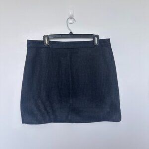 Gap Skirt, Blue & Black, Size 12